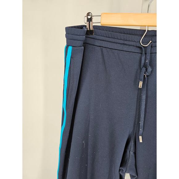 Danskin Now Women's Blue Lace Closer Elastic Waist High Rise Pants Size 2X/2XG - Picture 2 of 4